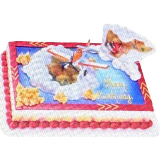 DecoPac Air Attack Team Planes 2-Fire/Rescue Cake Topper Set - Picture 1 of 6